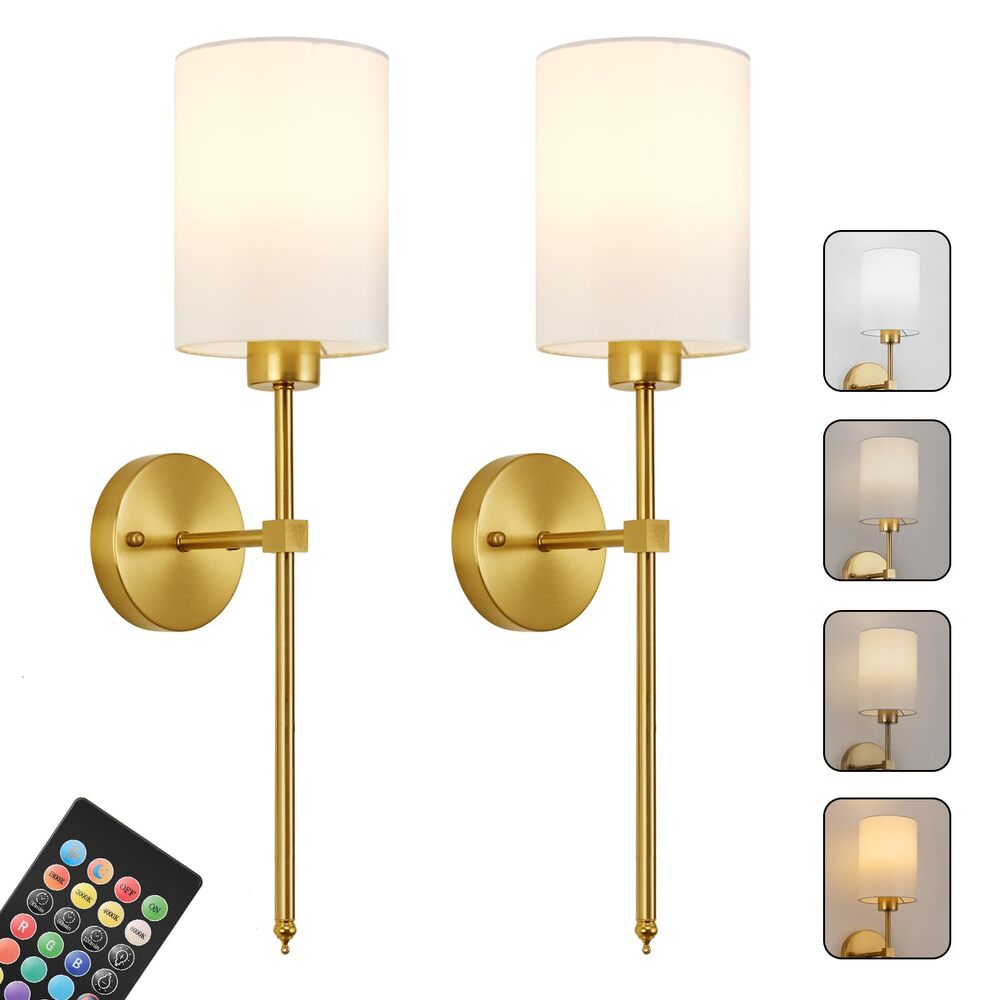 Gold Battery Operated Light